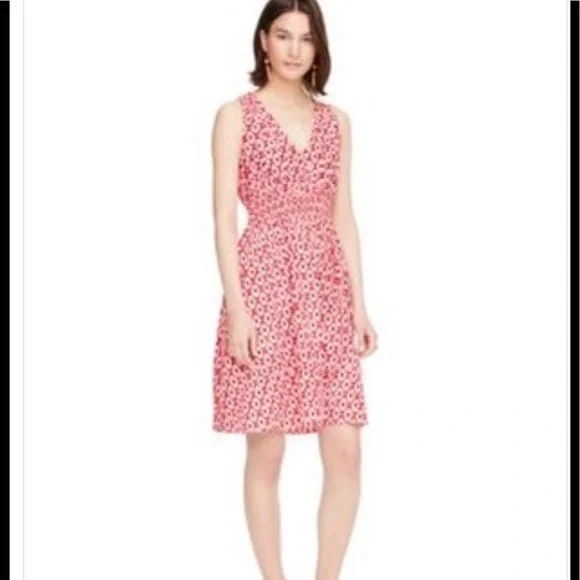 New with tag - Kate spade silk posy ikat elasticated dress - Picture 2 of 9